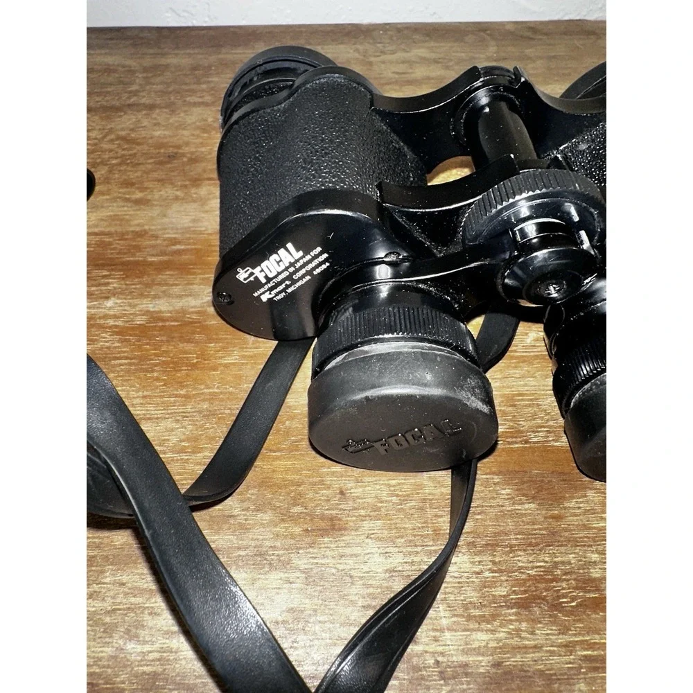 Focal Japan K-Mart 7x35 Binoculars Wide Angle 525 Ft at 1000 Yards Coated Optics